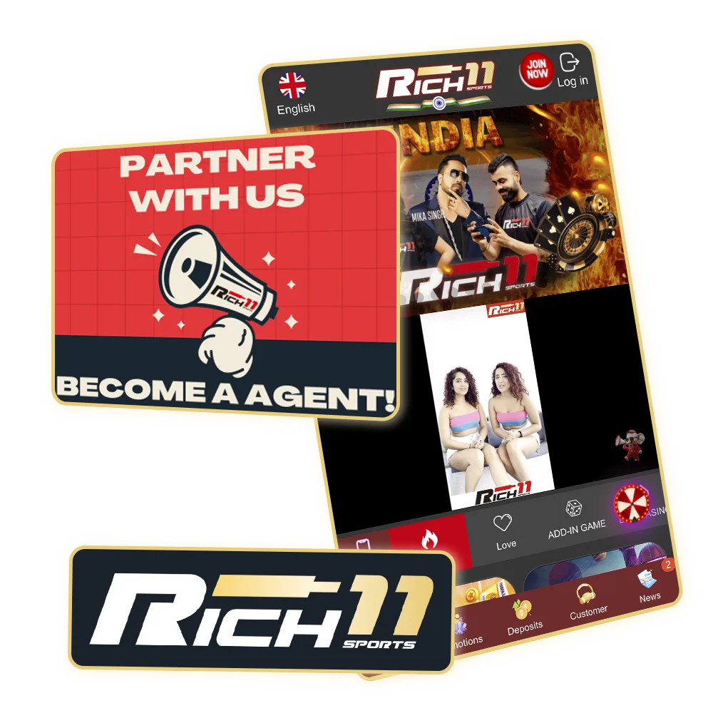 Join Rich11 and start earning from referring players.